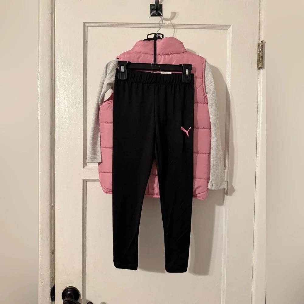 PUMA Youth 3 piece track set Sz small retail $80 - Picture 8 of 8
